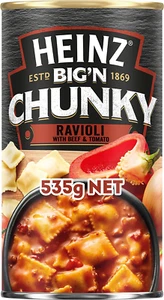 Big N Chunky Ravioli with Beef and Tomato Soup Canned Meal Dinner - Picture 1 of 12