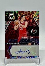 Alperen Sengun 2022/23 Mosaic Fast Break Prizm Auto Autograph Houston Rockets SP