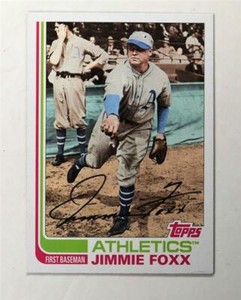 2017 Topps Archives #197 Jimmie Foxx - NM-MT