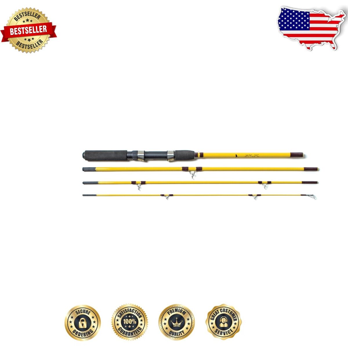Unbranded Fishing Rods & Poles 4 Pieces for sale | eBay Unbranded Fishing Rods & Poles 4 Pieces for sale | eBay