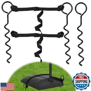 Basketball Goal Anchor Tie Down Kit High Wind Basketball Hoop Anchor For Secu - Picture 1 of 5
