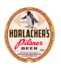 1938 HORLACHER BREWING CO, ROCHELLE, NEW YORK PILSENER BEER IRTP LABEL