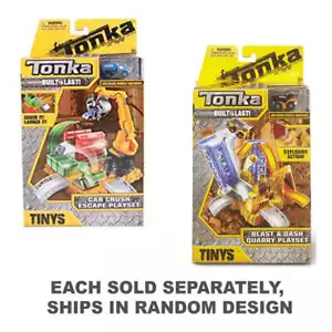 Tonka Tinys Playset (1pc Random Style) - Picture 1 of 1