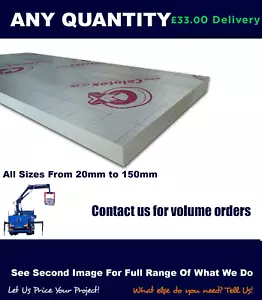 Kingspan / Ecotherm / Celotex P.I.R Insulation 2400x1200 8x4 Fast Delivery - Picture 1 of 2