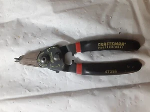 Vintage Craftsman Professional Inside/Outside Retaining Snap Ring Pliers 47396 - Foto 1 di 2
