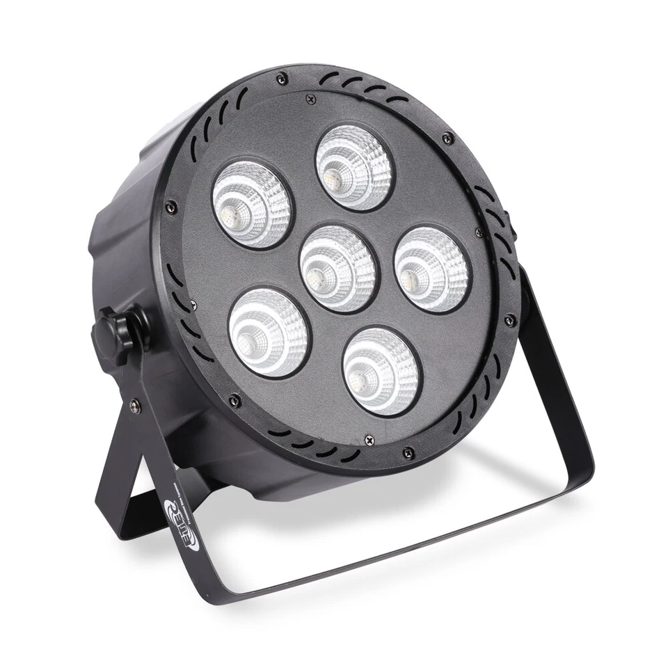 ETEC Slim Spot 30 6 x 30 Watt RGBW 4in1 LED PAR Scheinwerfer - Schwarz (E7000256)