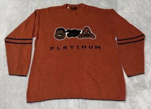 Vintage Platin Fubu Fat Albert and the Junkyard Gang Pullover orange Größe XXXL - Bild 1 von 6