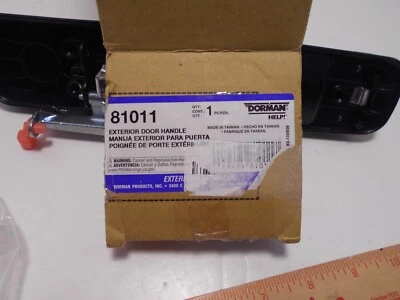 Dorman 81011 Manija Puerta Exterior Pasajero Derecha Delantera Trasera Dodge RAM 1500 2500 Foto 1 de 4