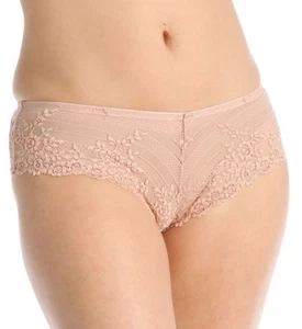 NUEVO SIN ETIQUETAS Bragas de tanga con cordones rosa caoba Wacoal 7L 848191 - Imagen 1 de 1