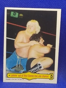 1985 OPC WRESTLING #35 Lemme' Out of This! NRMT AA3507 - Bild 1 von 1