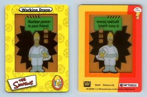 Working Drone #3/45 The Simpsons Film Cardz 2000 Artbox Trading Card - Picture 1 of 1