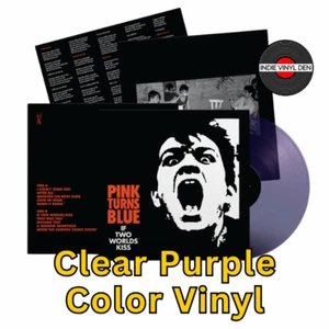 Pink Turns Blue - If Two Worlds Kiss (Reissue) - Clear Purple Vinyl Record - Picture 1 of 1