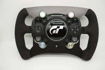 SIMPUSH GT3 SIMRacing Carbon Fiber Sim Wheel MOD DIY FOR Thrustmaster TGT TGT2 - Image 1 of 4