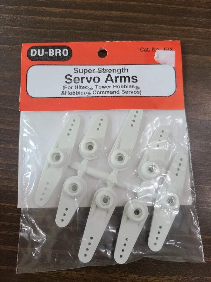Dubro 672 Super Strength (Hitec) Servo Arms • - Image 1 of 1