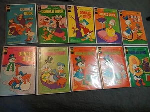 Lot of 10 Walt Disney Donald Duck Whitman Gold Key Higher Grade 1972-1976 - Picture 1 of 11