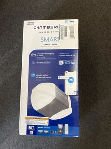 Chamberlain B4505T - 3/4HP Smart Garage Door Opener Ultra Quiet Belt Drive - NEW - Picture 1 of 3