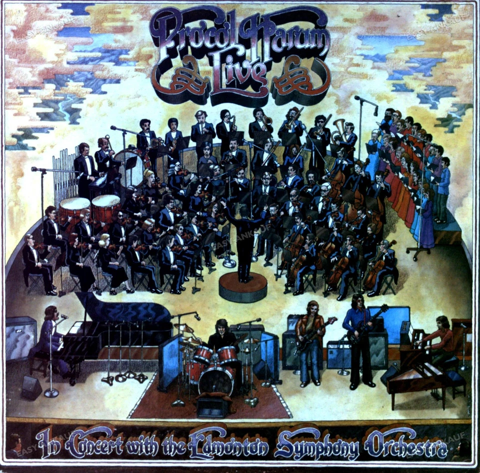 Procol Harum - In Concert With The Edmonton Symphony Orchestra Live LP '* - Imagem 1 de 1