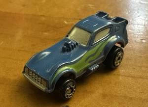 Micro Machines Plymouth Arrow Funny Car Blue/purple/green Flames - Picture 1 of 5