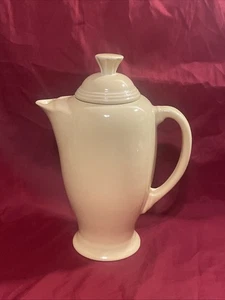 Vtg Fiestaware Fiesta Yellow Coffee Server Pot Pitcher Mid Century Monterrey Tea - Picture 1 of 10
