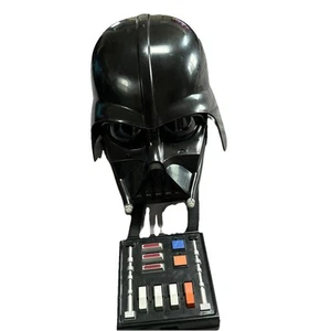 Star Wars 2004 Darth Vader Voice Changer Helmet & Pre-recorded Dialog WORKS - Picture 1 of 6