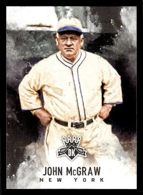 2017 PANINI DIAMOND KINGS JOHN MCGRAW 48 MINT BASEBALL NEW YORK GIANTS - Image 1 of 2