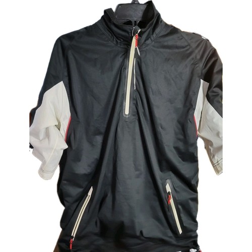 Mizuno Nero Grigio Uomo Giacca Piccola Batting Pratica Coach Coat