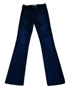 Pantalones de mezclilla elásticos Paige Jeans para mujer talla 25 azul oscuro Manhattan Bootcut - Imagen 1 de 3