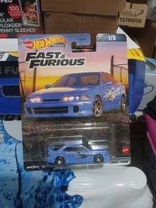 NUOVO Hot Wheels Premium Fast & Furious CUSTOM ACURA INTEGRA BERLINA GSR auto 1:64 - Foto 1 di 5