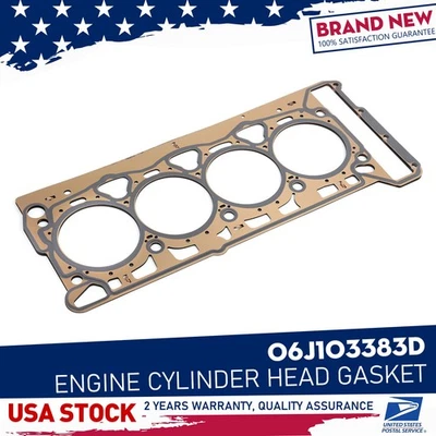 New Engine Cylinder Head Gasket OE# 06J103383D For Seat Leon 2007-2013 1.8 2.0 T - Изображение 1 из 4