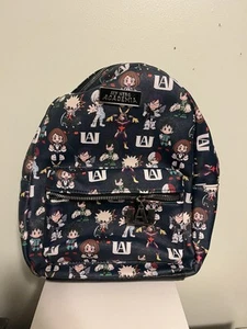 Anime My Hero Academia Mini Backpack  Bioworld Zipper Pull & Midoriya Keychain - Picture 1 of 5