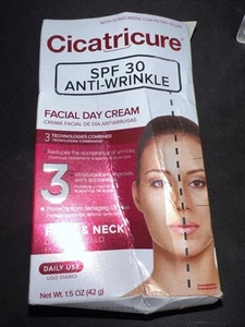 Cicatricure Advanced FPS 30 Protector Solar Crema Terapia Facial Antiarrugas (1.5 OZ) - Imagen 1 de 5