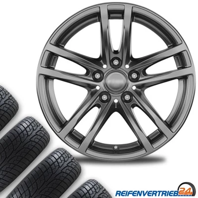 4x Alu Winterräder für Audi Q2 Reifen 215/55R17 Goodride - Bild 1 von 2