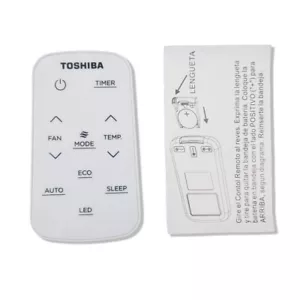 Toshiba AC Fernbedienung RG15C/E für Fensterklimaanlage RAC-WK0612CRRU - Bild 1 von 2