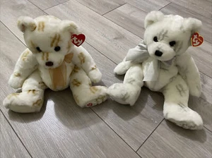 TY BEANIE BUDDIES CLASSIC HARRODS BEAR MOONDUST STARDUST RETIRED PLÜSCHTIER WEICHES SPIELZEUG - Bild 1 von 11