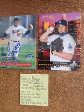 2000 Fleer  Eric Gagne Full Signature  Baseball  Autograph Alex Stern Collection