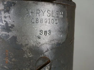 1963-1964 Chrysler 300 Genuine OE Starter - #1889100 DC:383 - Bild 1 von 10