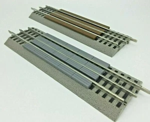 GRADE CROSSING for Lionel FasTrack NEW PARTS in Brown or Gray TRACK NOT INCLUDED - Picture 1 of 22