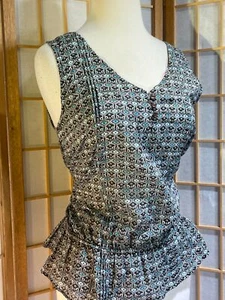 Geoffrey Beene Sport Lg Sleeveless Blouse - Picture 1 of 11