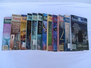 Complete Year Fantasy & Science Fiction Book Lot 1989 - Picture 1 of 3