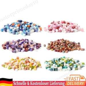 100 Stück achteckiger Siegellackperlen für Briefumschläge, Siegelstempel, Wachs - Bild 1 von 27