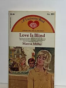 1970 Liebe ist blind Marcia Miller Vintage Ein Valentinstag Buch Nr. 231 - 1970 - Bild 1 von 9