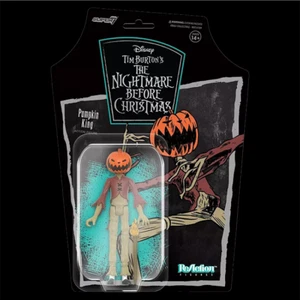 Pumpkin King The Nightmare Before Christmas ReAction 3.75" Super 7 Action Fig - Picture 1 of 3