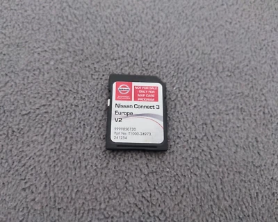 NISSAN CONNECT 3 SD Karte Navigation EUROPA 2016/2017 V2 Juke Qashqai Micra LEAF - Bild 1 von 2