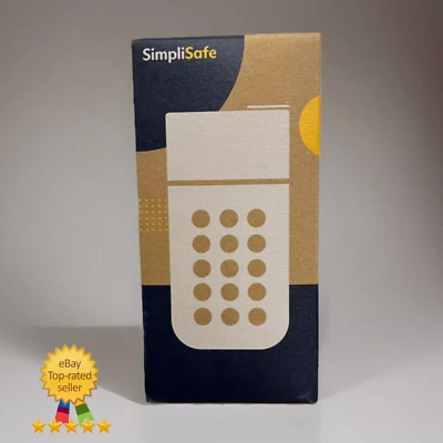 SimpliSafe SSKP3-W Keypad White Wireless Touch-to-Wake Home Security GEN 3 NEW - Image 1 of 2