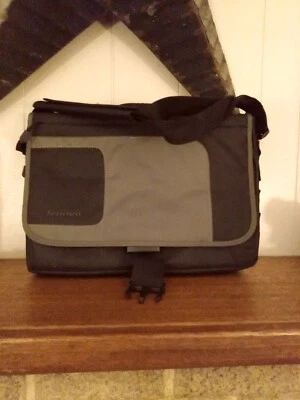 Lenovo Laptop Messenger Bag With Shoulder Strap And Handle Canvas Bag - Image 1 of 4