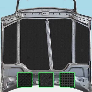 Dämmmatten für Mercedes-Benz R129 W129 SL Motorhaube DÄMMUNG 10mm genoppt - Bild 1 von 3