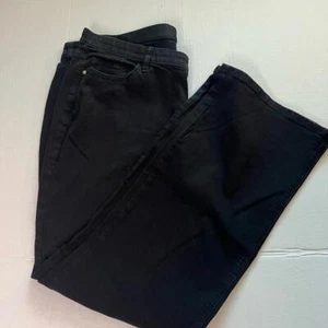 Jeans Catherine’s Boot Cut Negros Talla 22W 4 Bolsillos Cierre de Botón con Cremallera - Imagen 1 de 9