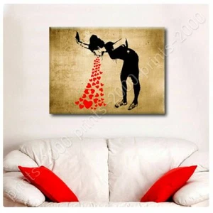 Girl Lovesick by Banksy | Poster or Wall Sticker Decal | Wall art artwork - Picture 1 of 18