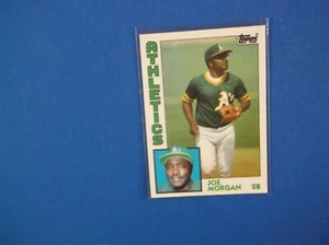 Béisbol Topps Traded 1984 # 82 T Joe Morgan casi nuevo + # 5 - Imagen 1 de 2
