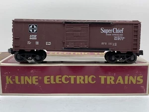 K-Line Classic Map Freight Box Car No.3 Santa Fe ATSF #K-64233 O - Picture 1 of 13